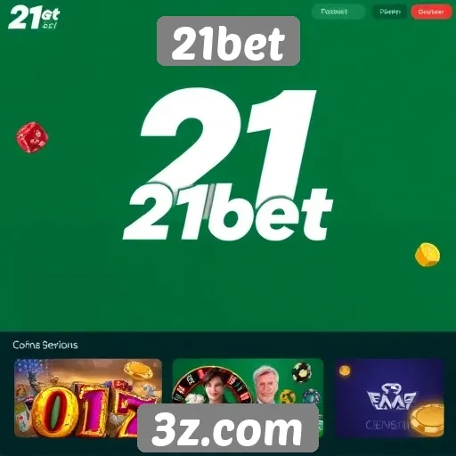 Acessibilidade e design do site 21bet em destaque