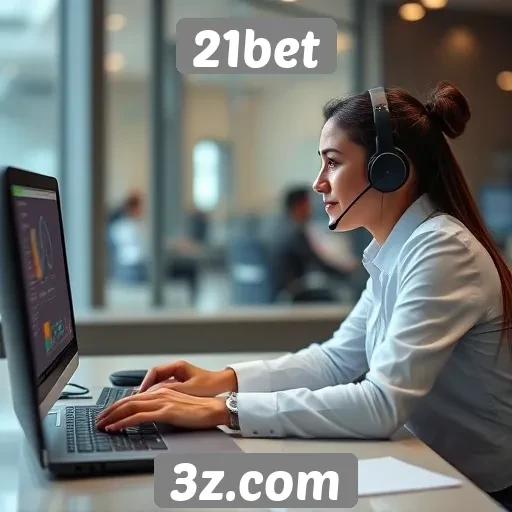 Atendimento ao cliente no 21bet