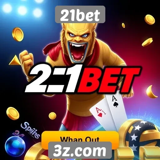 Variedade de jogos disponíveis no 21bet